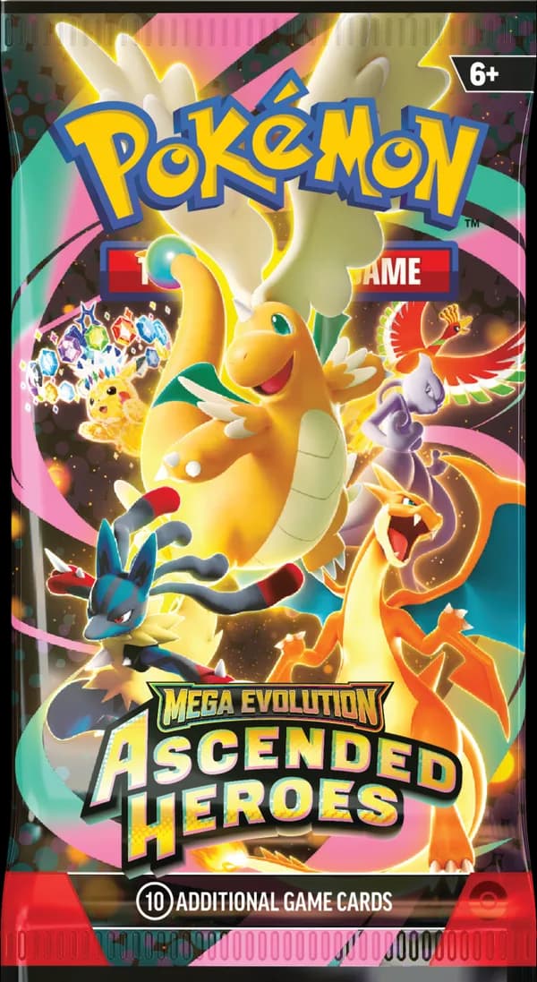 Pokémon TCG Ascended Heroes booster pack (Engelstalig)
